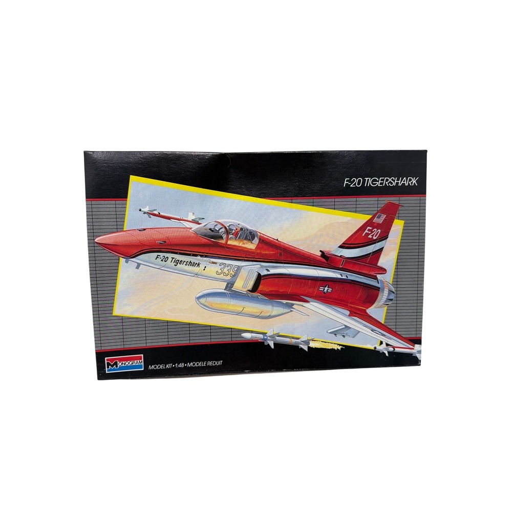 Monogram F-20 Tigershark Model Kit 1:48 Vintage Aircraft 5439